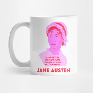 Jane Austen Quote from Sense and Sensibility Mug